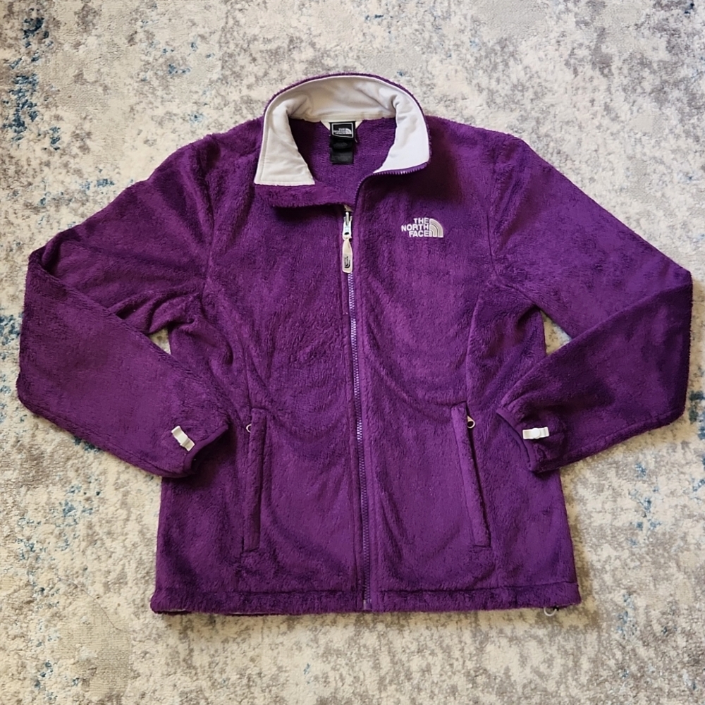 The North Face Women's Size Medium Purple Sherpa Jacket